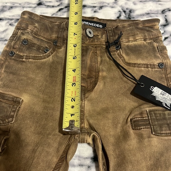 New with tag Tigers Eye Cargo  Jeans Serenede Size 6 Kids Denim . - Picture 4 of 15